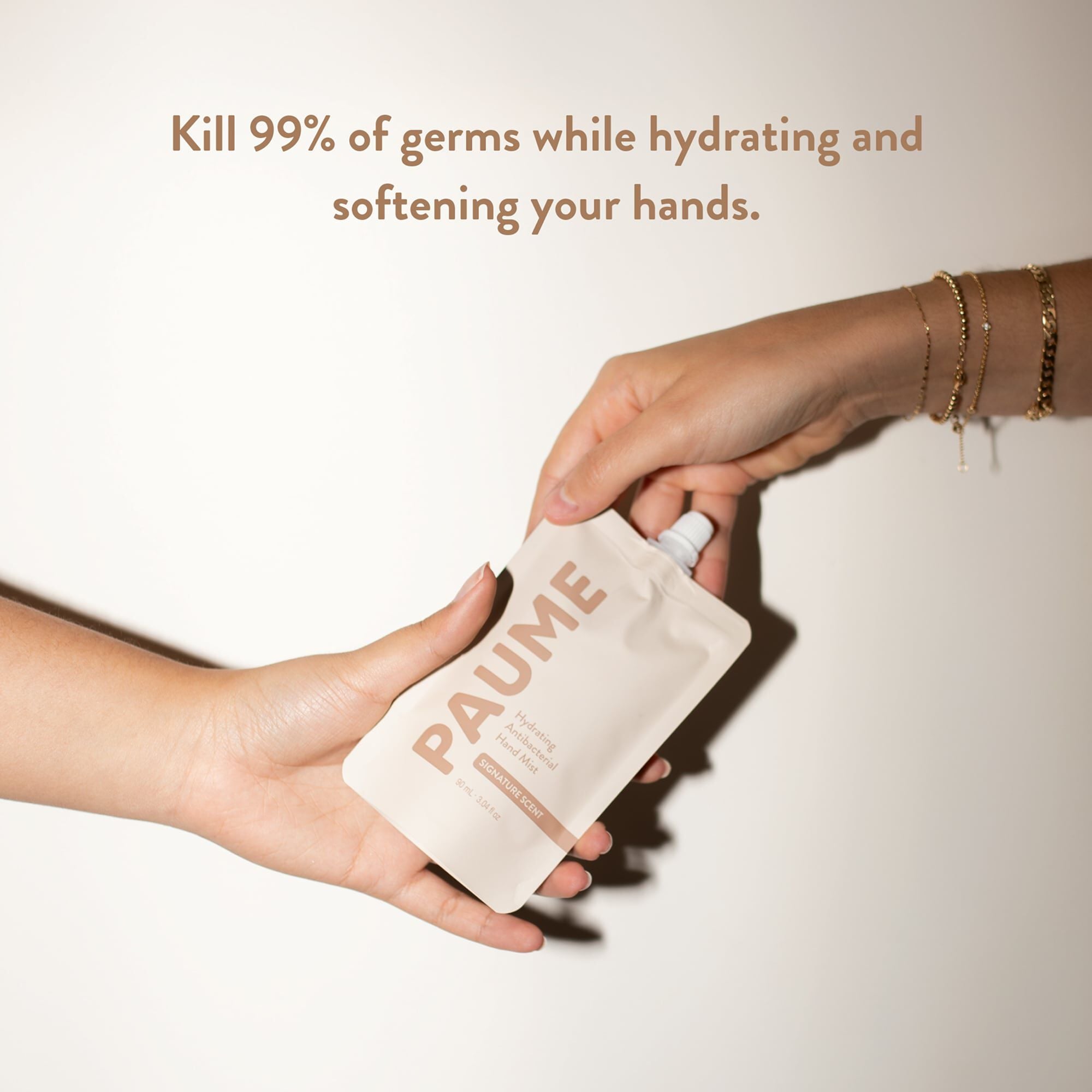 PAUME Hydrating Antibacterial Hand Mist Refill Bag, 3 fl. oz., , large