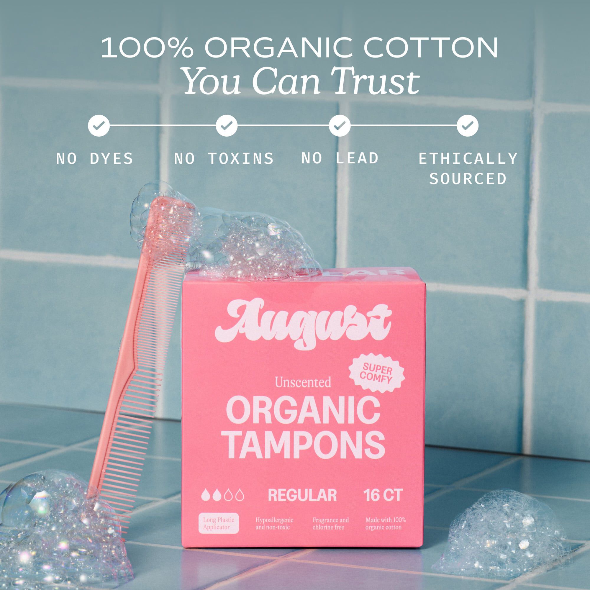 August Tampons, 16 ct., , large