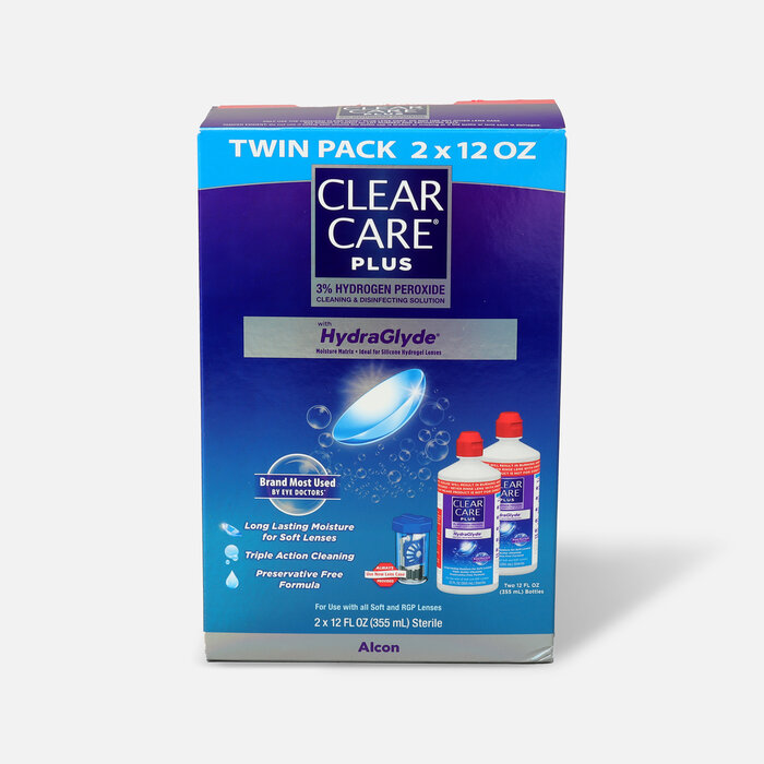 Clear Care Plus Cleaning and Disinfecting Solution, , large