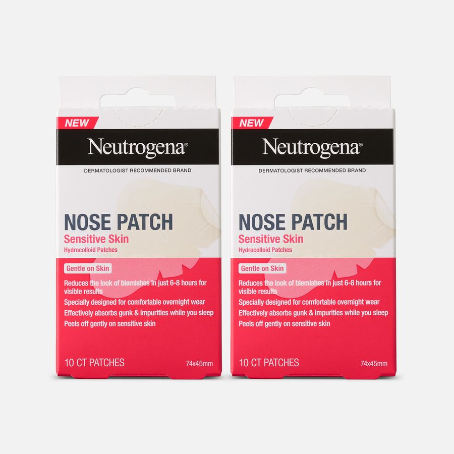 Neutrogena Sensitive Skin Acne Nose Patch, 10 ct. (2-Pack), , large image number 0