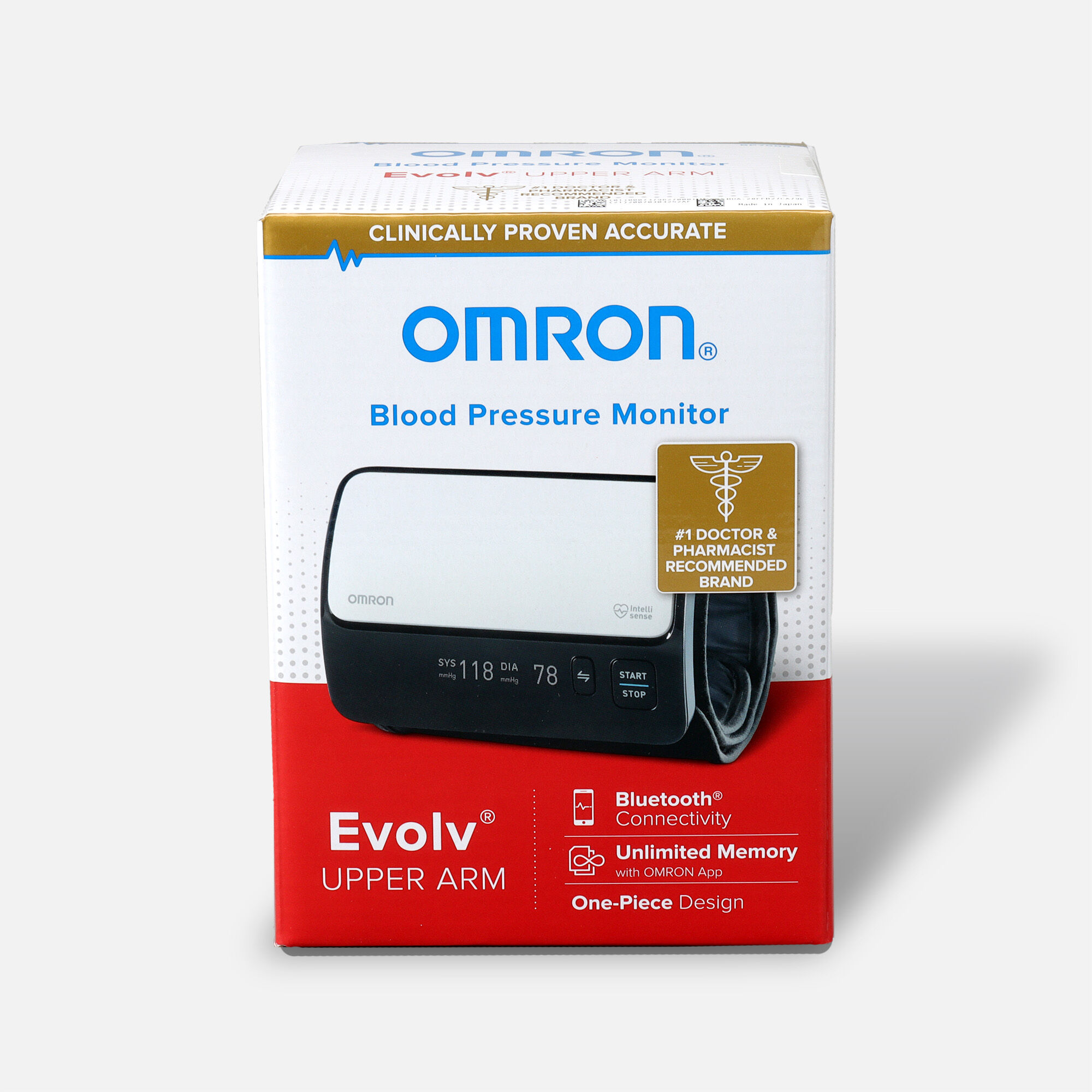 OMRON Evolv Wireless Upper Arm Blood Pressure Monitor- BP7000, , large