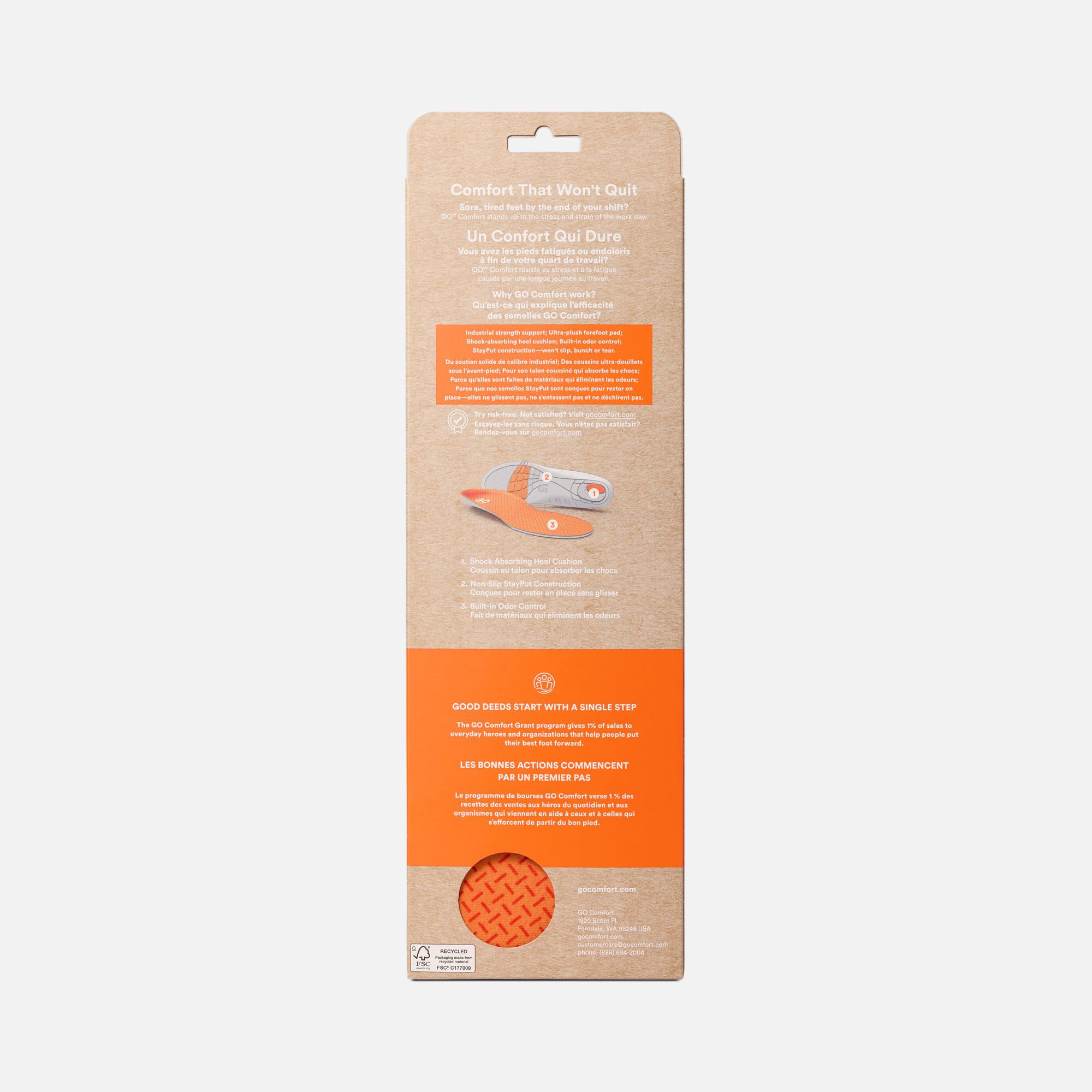 Superfeet GO Comfort Work Insoles, , large