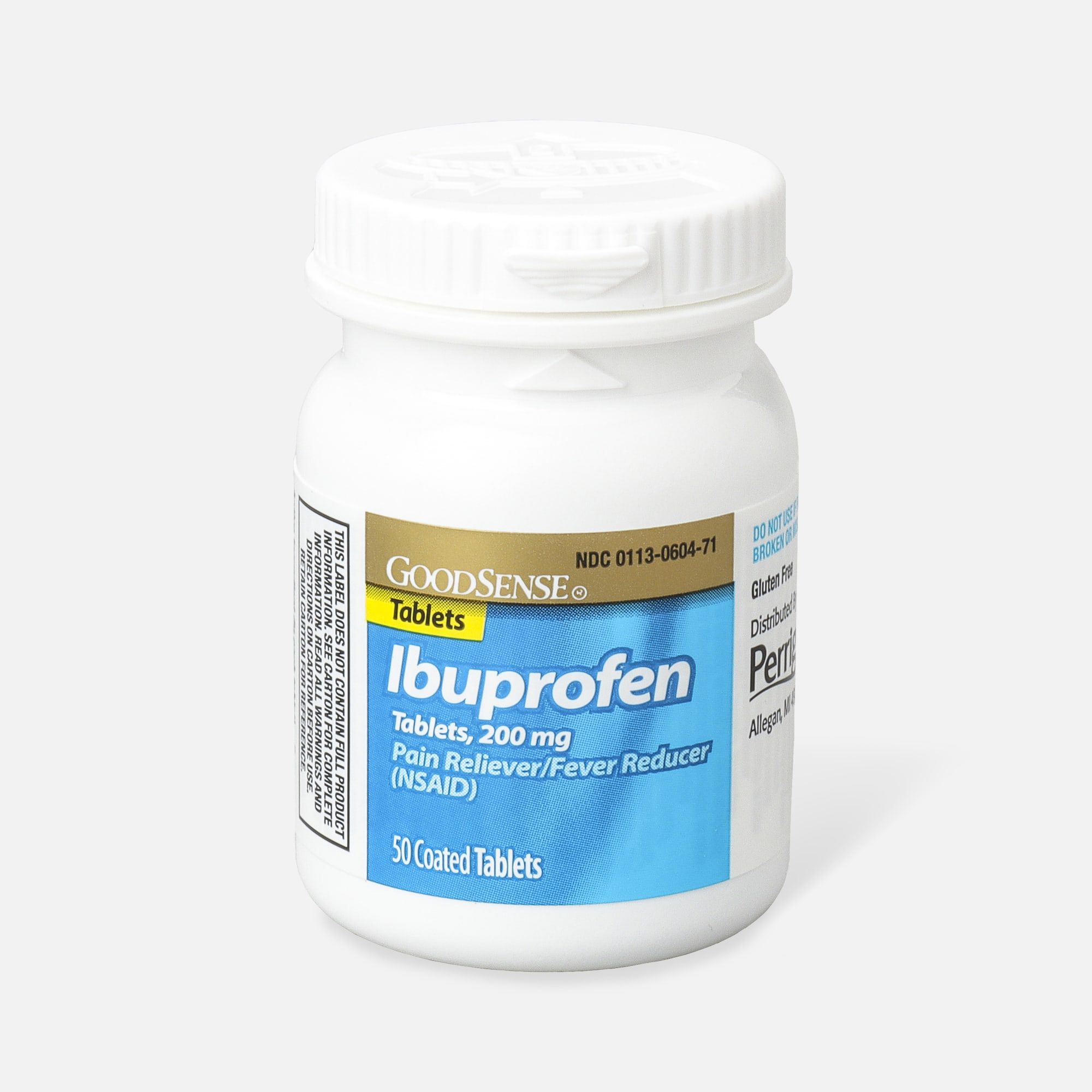 GoodSense® Ibuprofen Coated Tablets 200 mg, Pain Reliever & Fever Reducer, , large