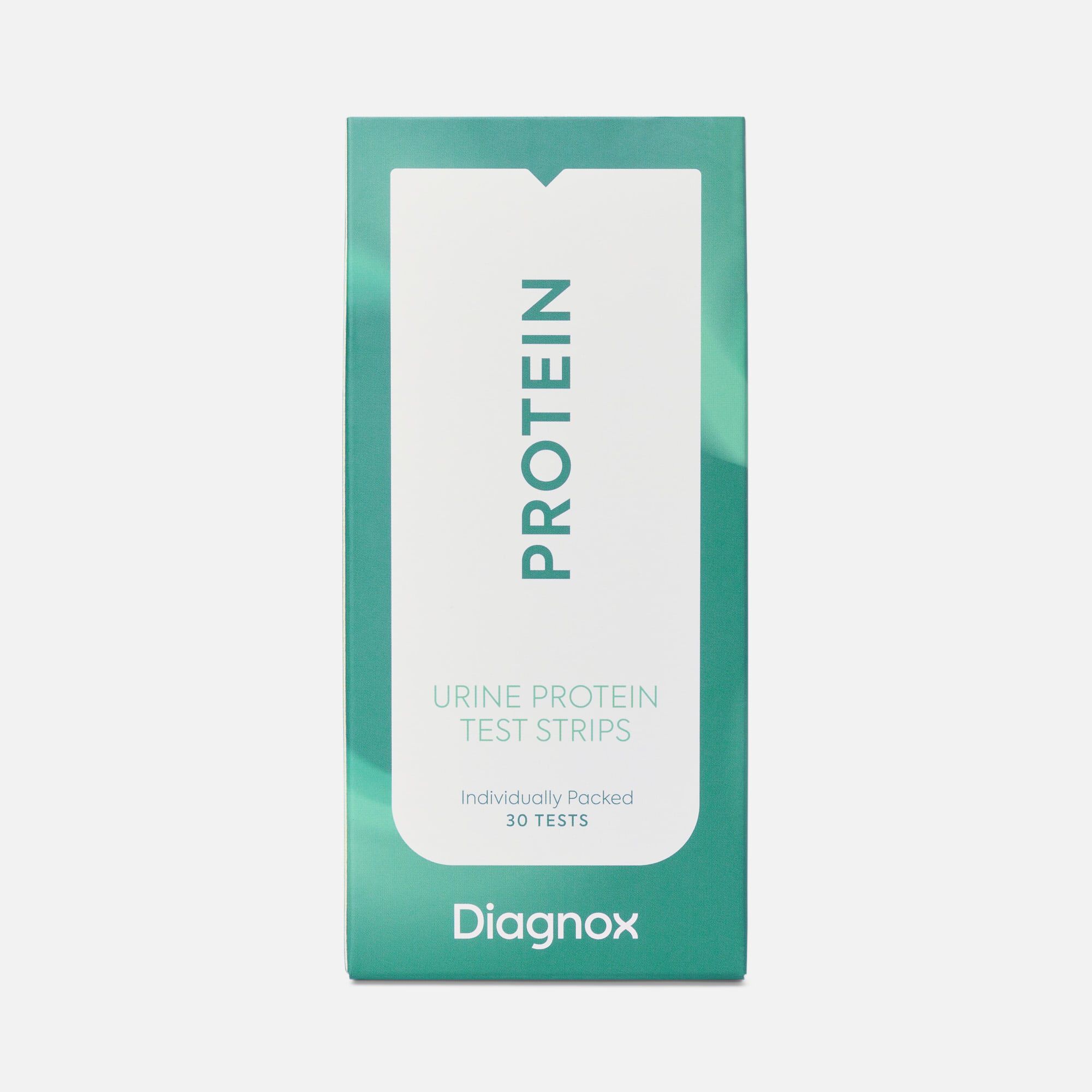 Diagnox Urine Protein Test Strips, At-Home Test for Protein Detection and Kidney Health, 30 ct.