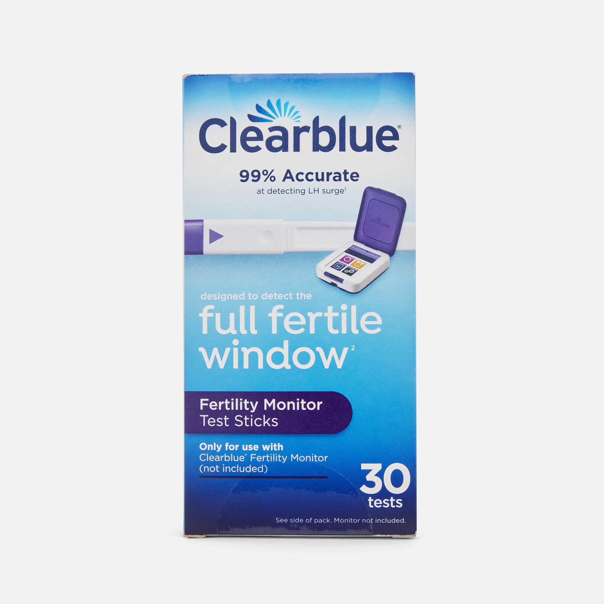 Clearblue Fertility Monitor Test Strips, 30 ct.