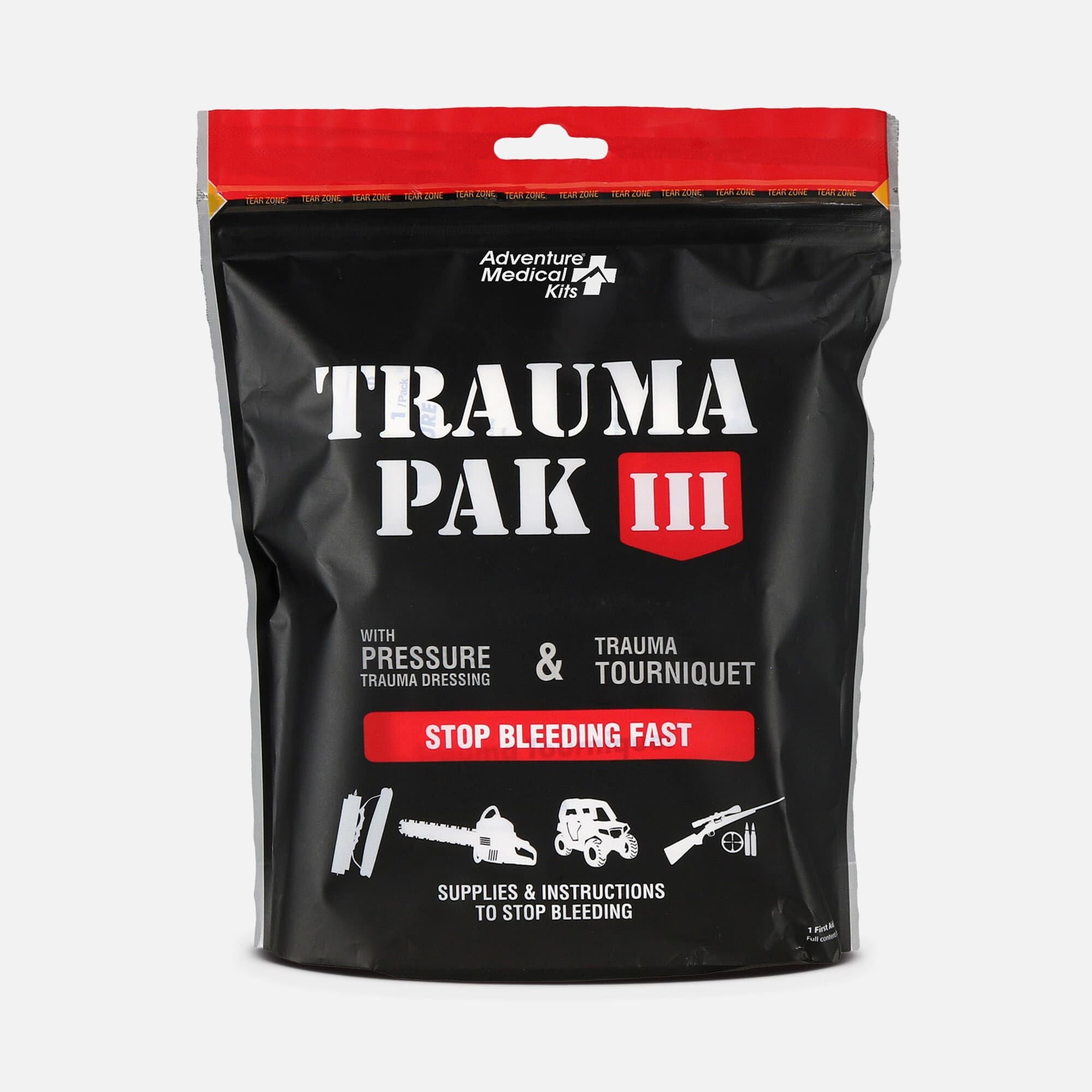 Adventure Medical Kits Trauma Pak III with Tourniquet, 7 pc., , large