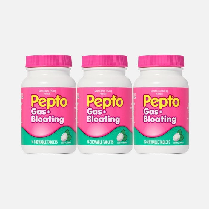 Pepto® Gas + Bloating Chewables, Mint, 16 ct. (3 pack), , large