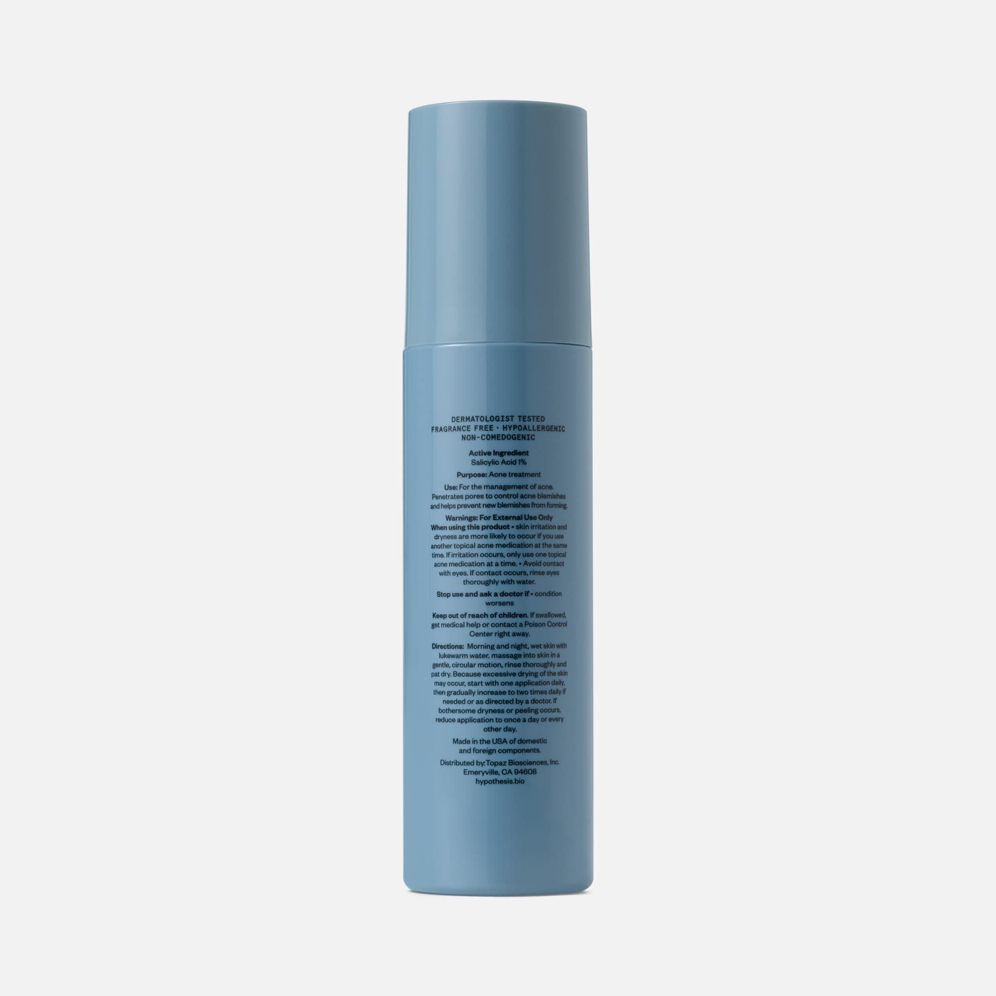 Hypothesis Daily Acne Cleanser, 6 fl. oz., , large