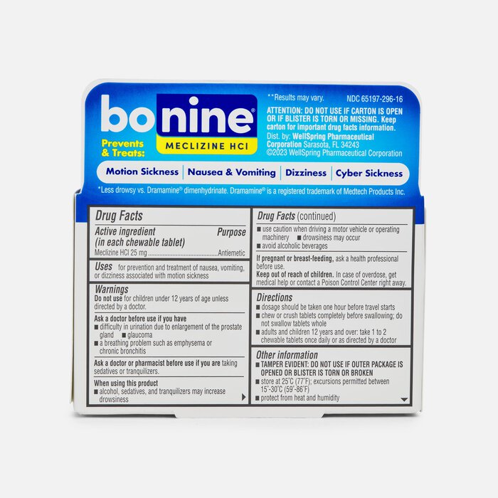 Bonine® Motion Sickness Tablets, , large