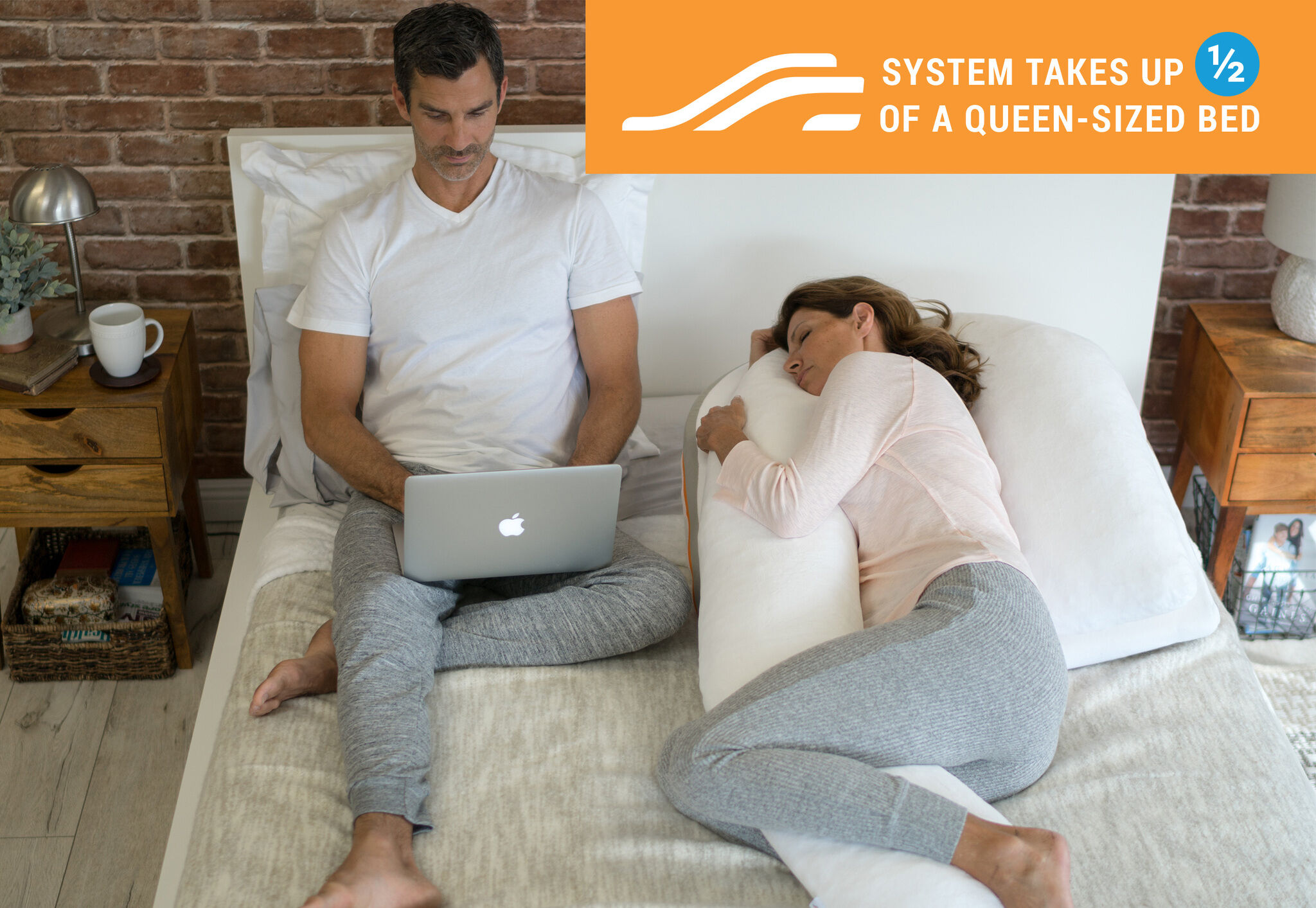 MedCline Acid Reflux Relief Pillow System + Extra Cases, , large