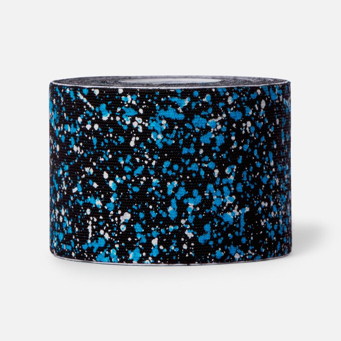 Heali Magnesium and Menthol Infused Kinesiology Tape, Splatter, 20 Strips, 2" x 10", Splatter, large
