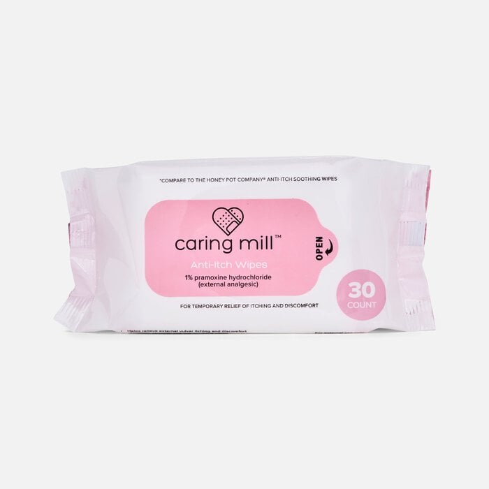 Caring Mill™ Anti-Itch Feminine Wipes, 30 ct., , large