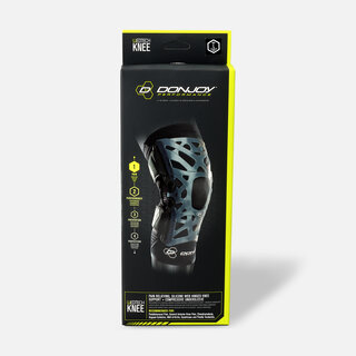 DonJoy Performance Webtech Knee Brace, Black, Large