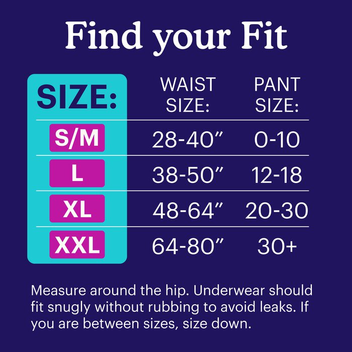 Because Overnight Plus Bladder Control Underwear, , large