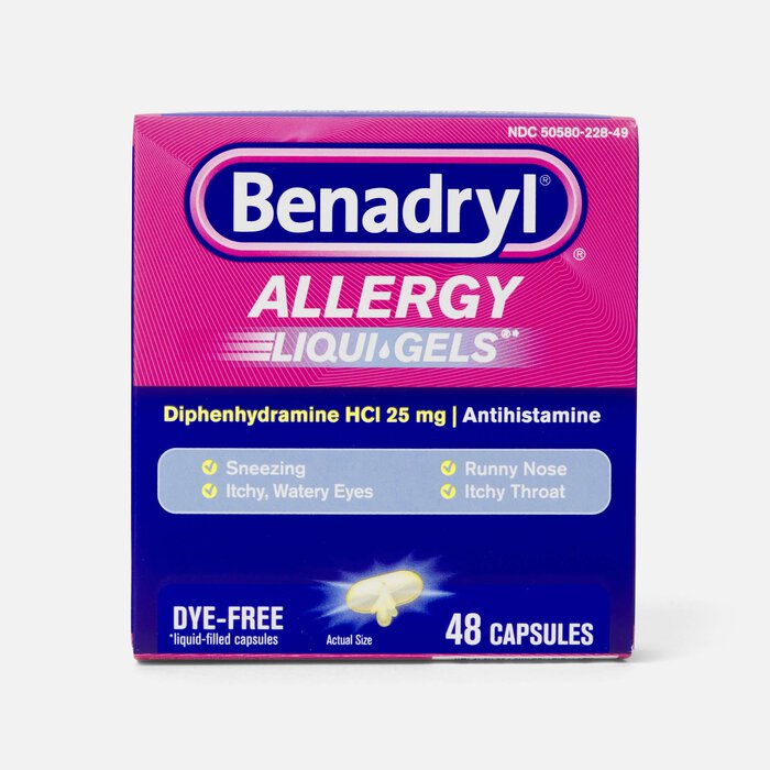 Benadryl Allergy Relief Liqui-Gels, , large