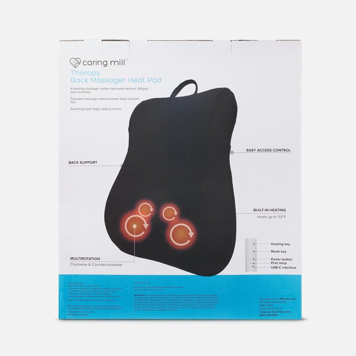 Caring Mill™ Heat Therapy Back Massager Heat Pad, , large