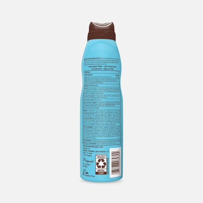 Hawaiian Tropic Island Sport Clear Spray Sunscreen, 6 oz., , large