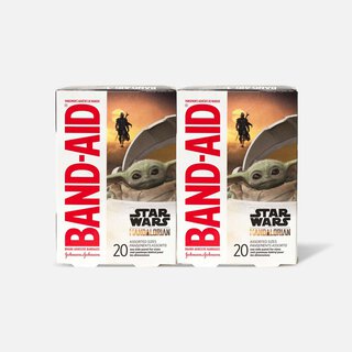 BAND-AID® Mandalorian Adhesive Bandage, 20 ct. (2-Pack)