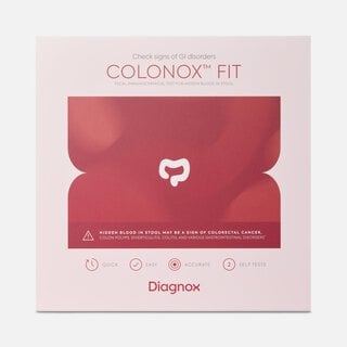 Diagnox Colonox™ FIT At-Home Stool Test Kit for Detecting GI Disorders, 2 Pack
