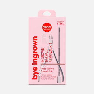 ONYX Professional 3-Piece Bye Ingrown Toenail Removal Kit, , large