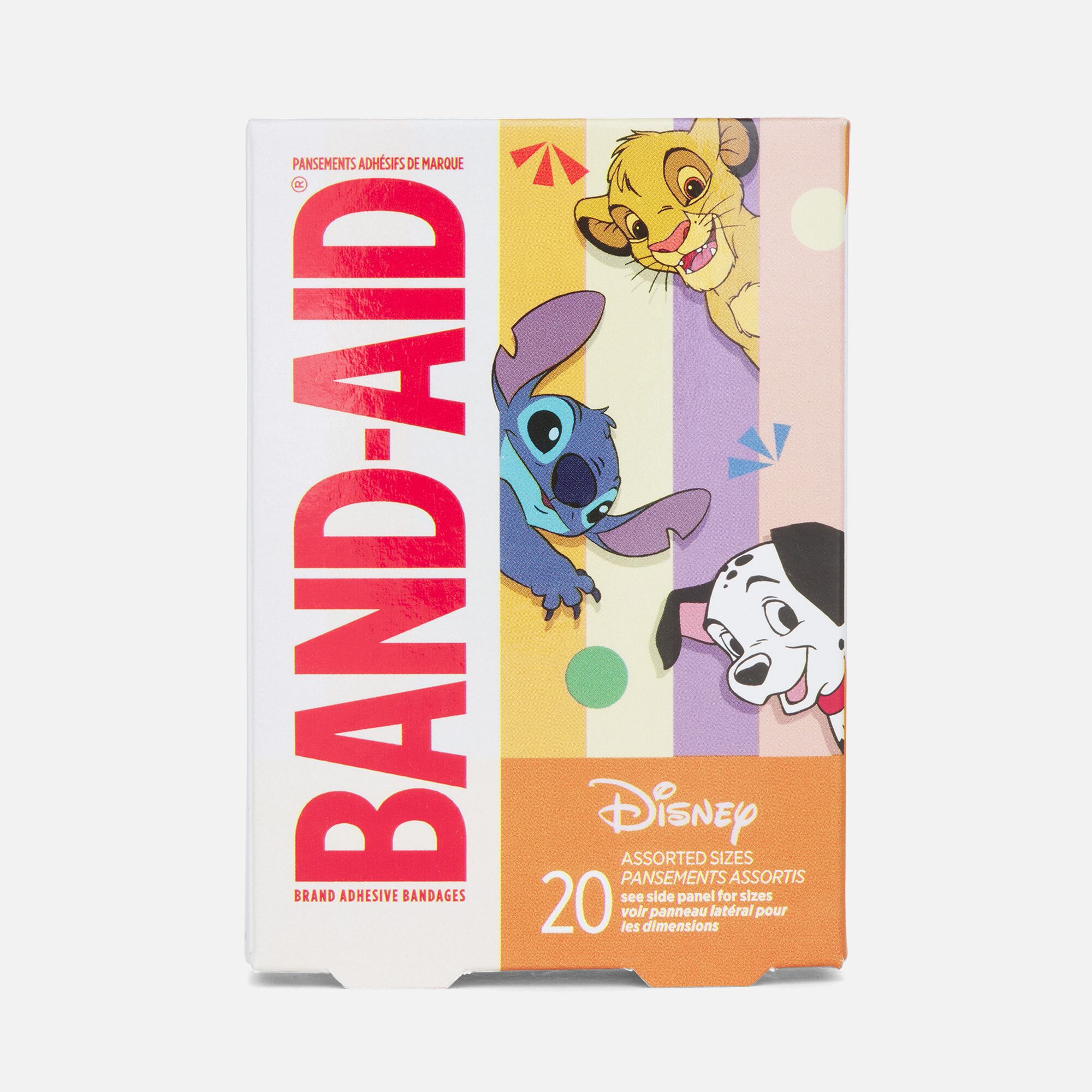 BAND-AID® Brand Adhesive Bandages, Disney Classics, Assorted Sizes, 20 ct., , large
