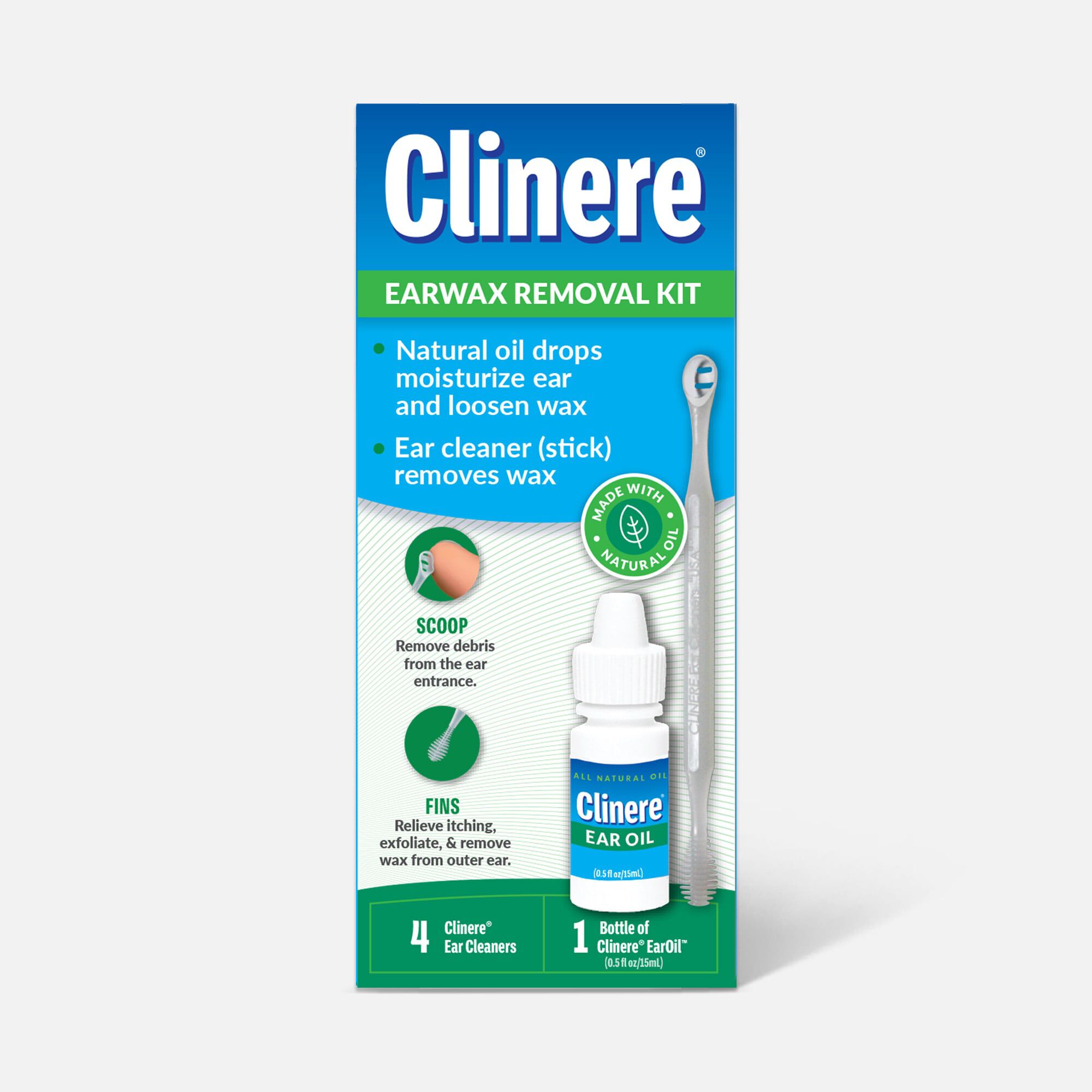 Clinere Ear Wax Care Kit, , large