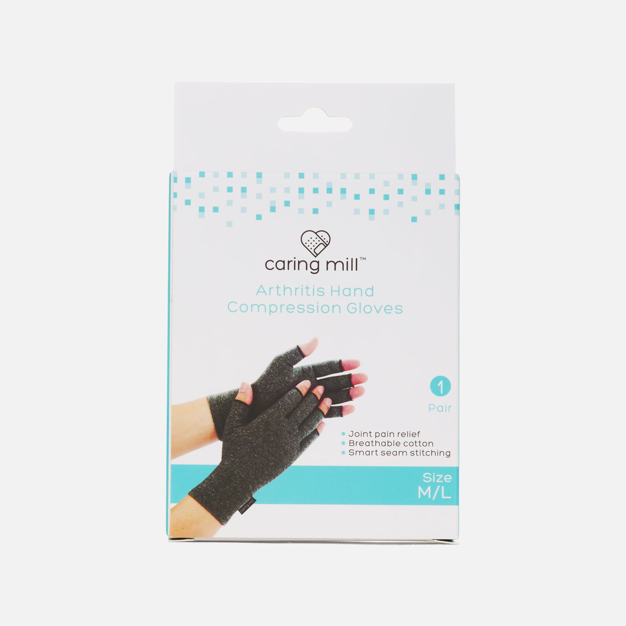 Caring Mill™ Arthritis Hand Compression Gloves, M/L