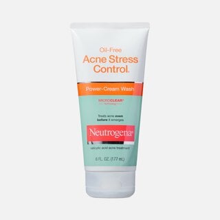 Neutrogena Oil-Free Acne Stress Control Power-Cream Wash, 6 fl oz.