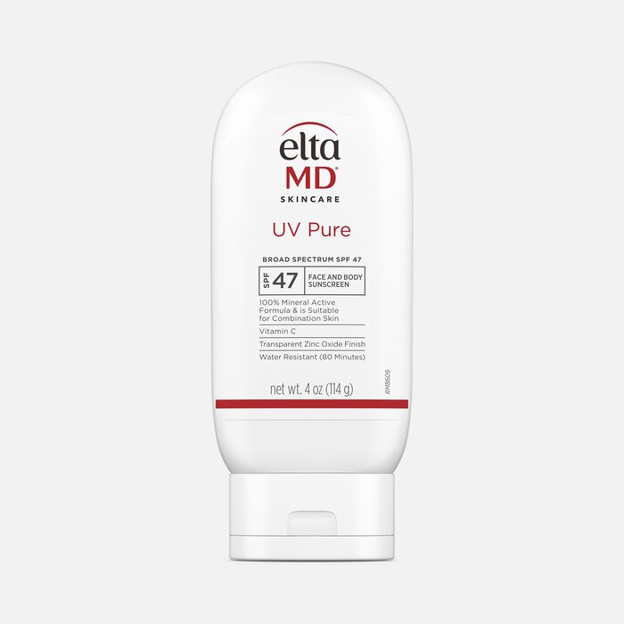 EltaMD UV Pure Broad-Spectrum Mineral Face & Body Sunscreen, SPF 47, 4 oz., , large