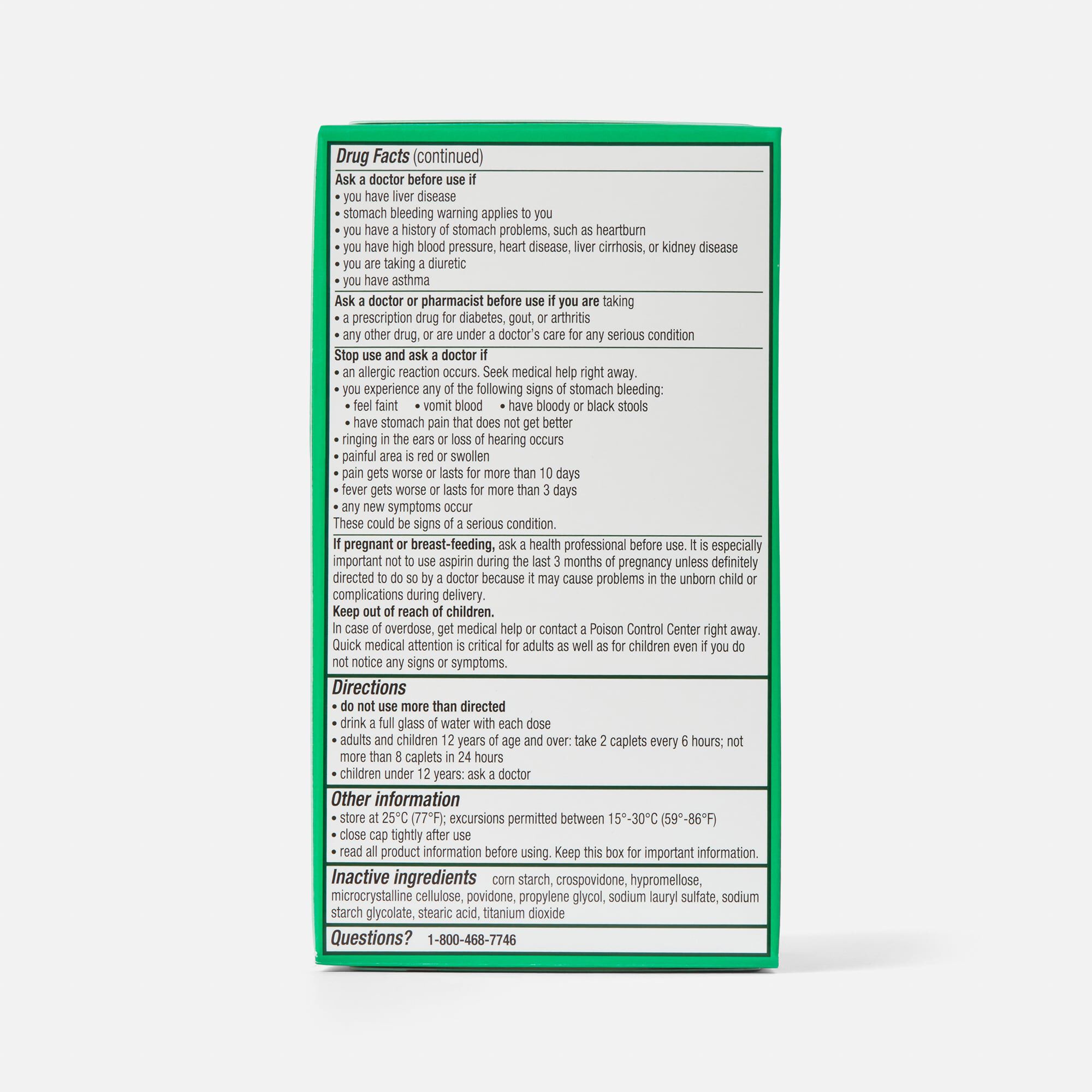 Excedrin Extra Strength Caplets, 100 ct., , large