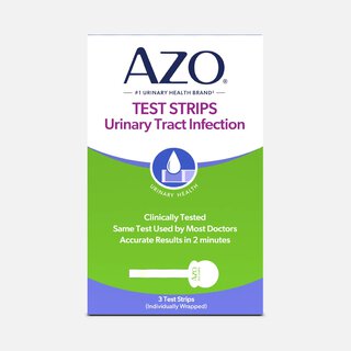Azo Urinary Tract Infection Test Strips with Handle, 3 ct., , large