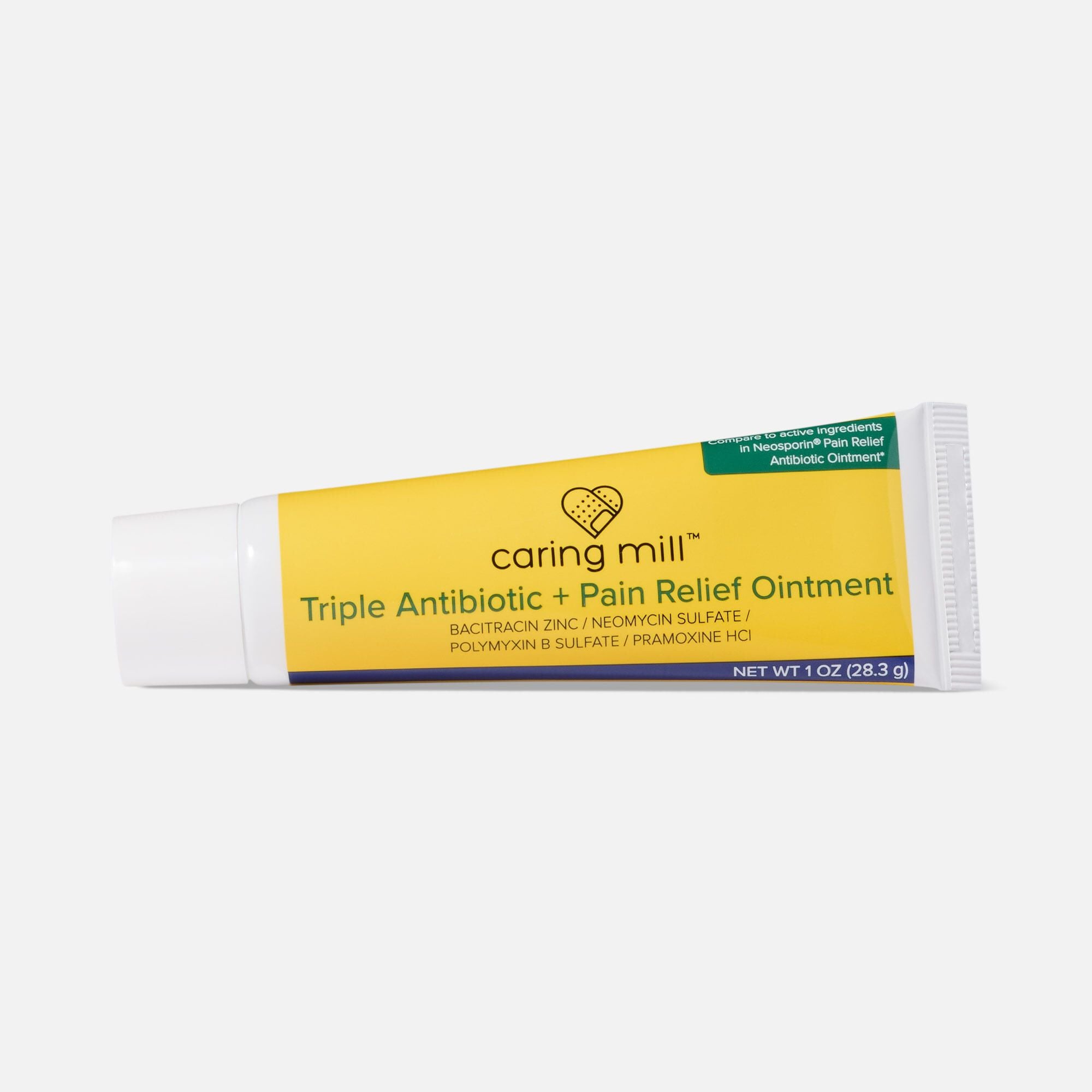 Caring Mill™ Triple Antibiotic Ointment Plus Pain Relief, 1 oz., , large
