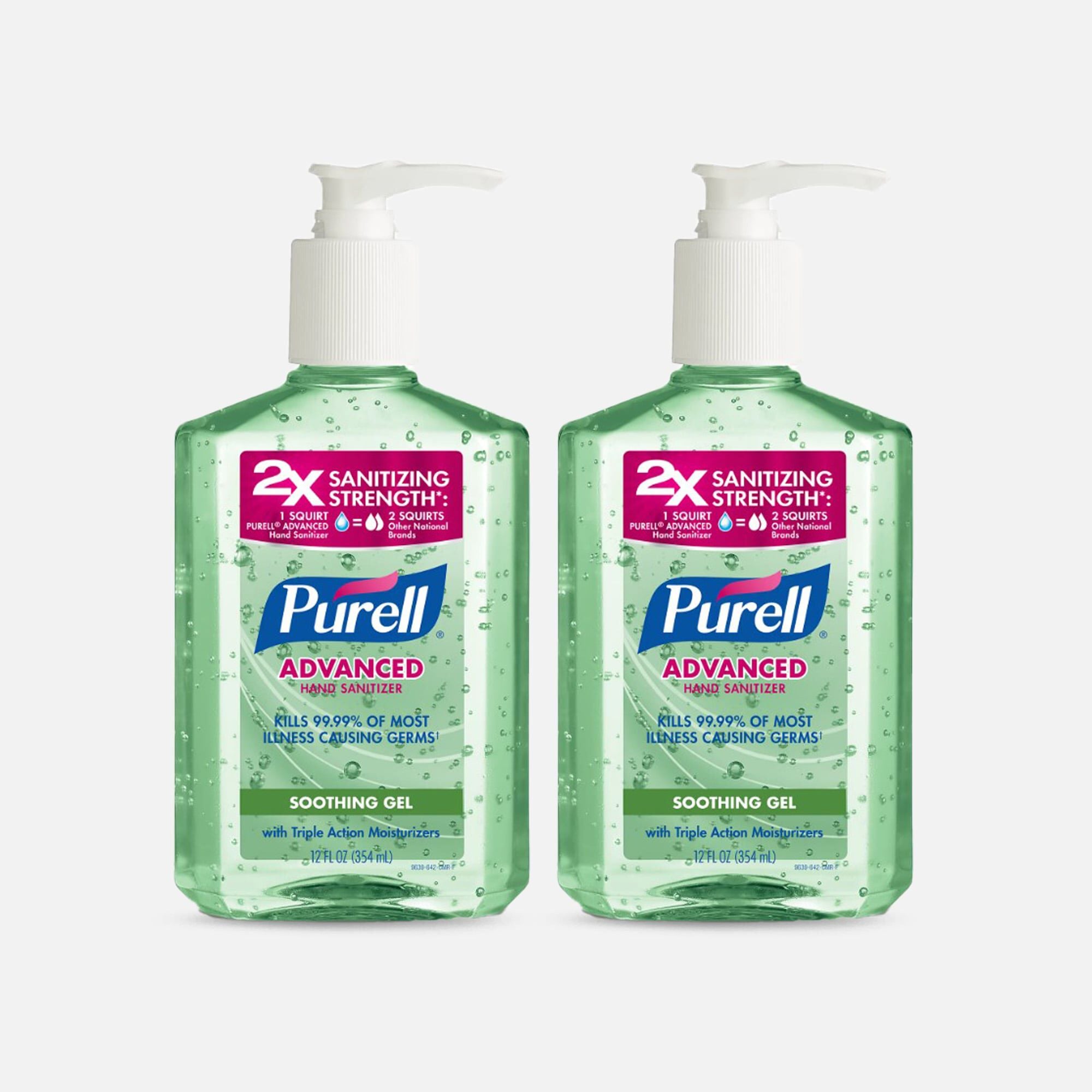 Purell Advanced Hand Sanitizer Aloe Gel 12 oz. (2-Pack), , large
