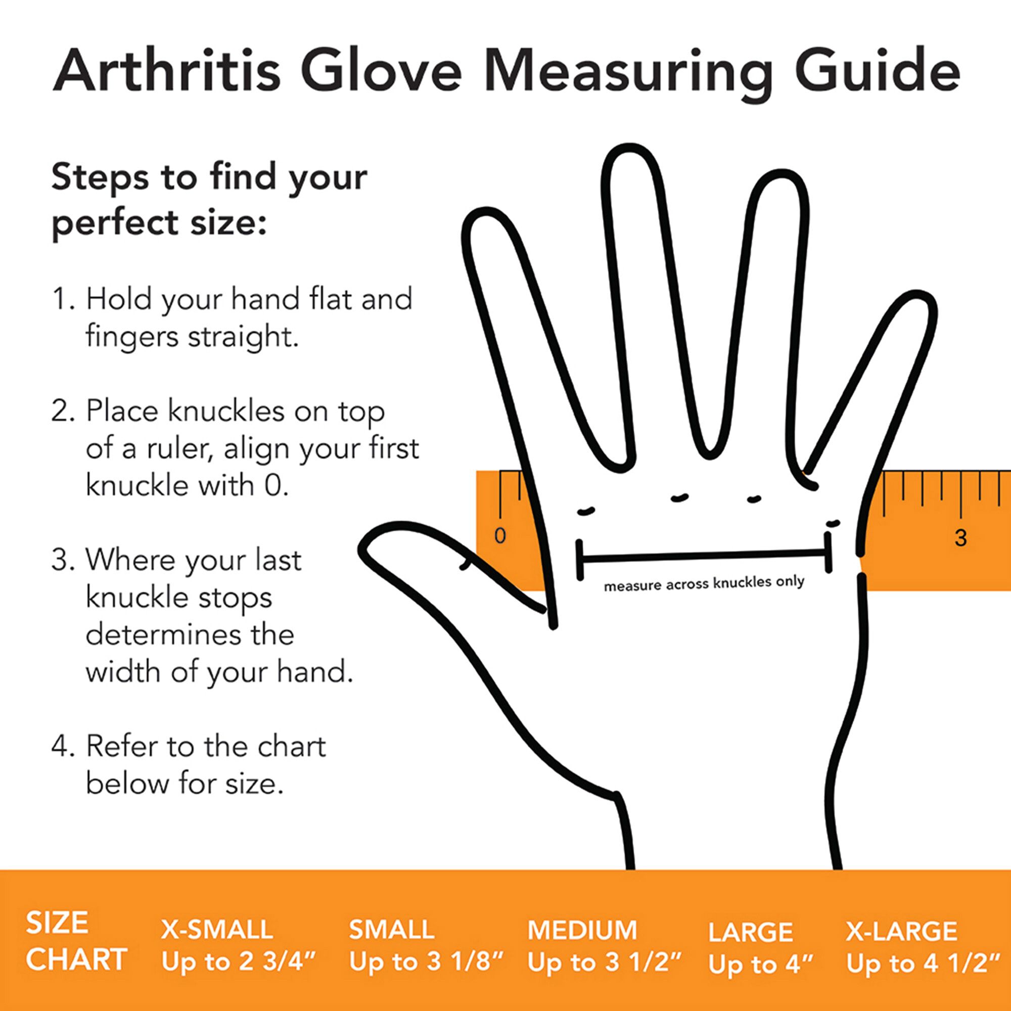IMAK Arthritis Gloves, 1 Pair, Gray, large