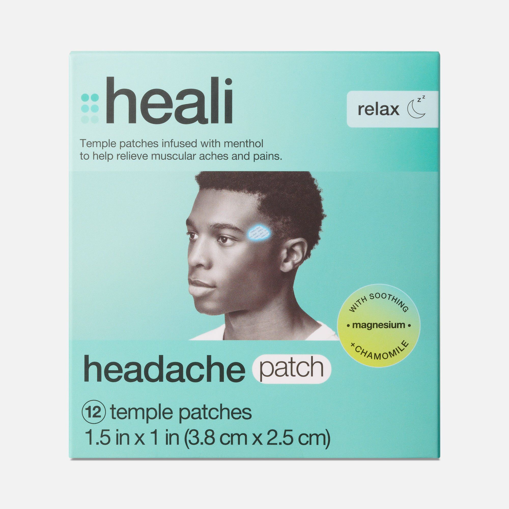 Heali Relax Headache Patch, Chamomile, 12 ct.