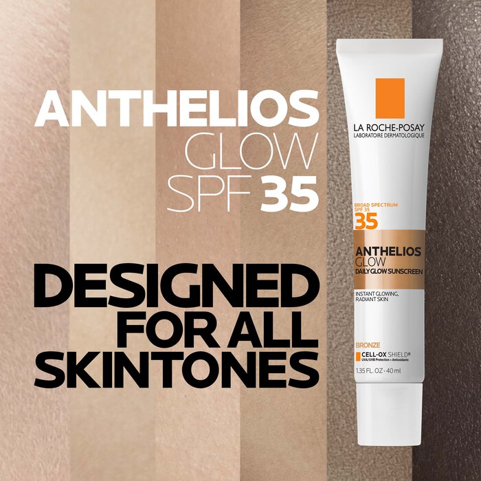 La Roche-Posay Anthelios Glow Sunscreen SPF 35, 1.35 fl. oz., , large