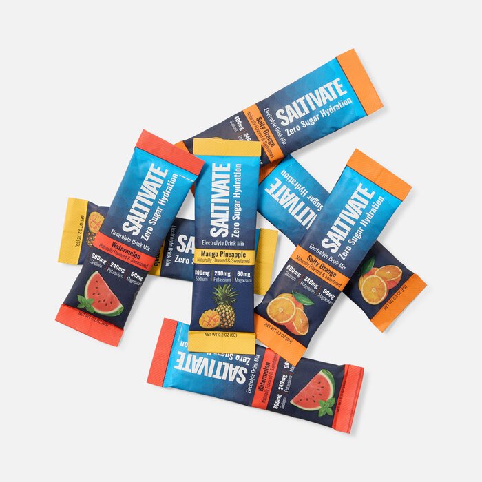 Saltivate® Electrolyte Drink Mix, Zero Sugar, Variety Pack, 30 Stick Packs, , large
