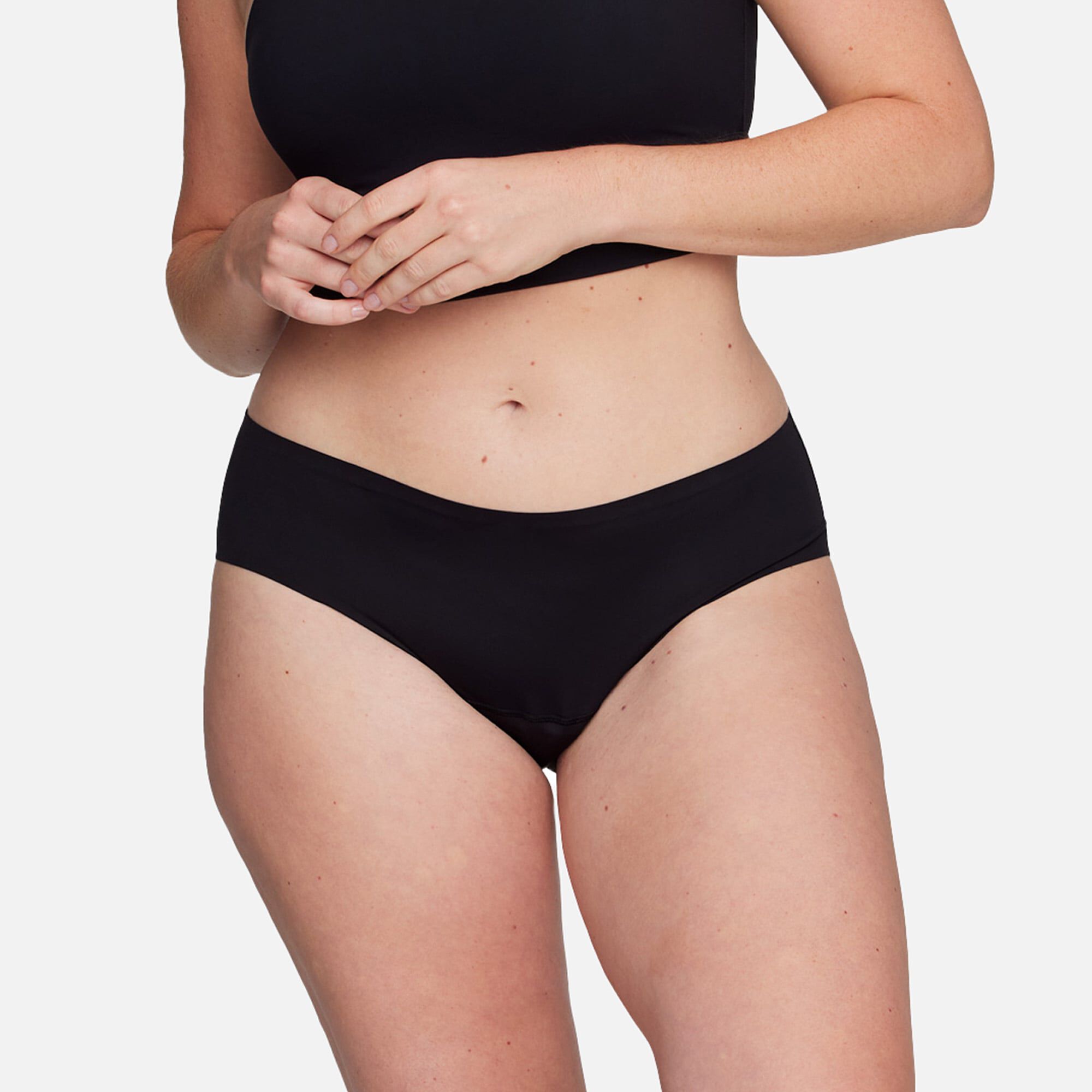 Proof Super Heavy Brief Period Underwear, 3 Pack, Black, , large