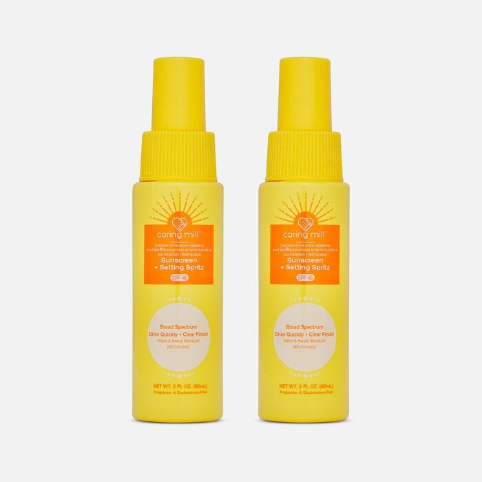 Caring Mill™ Sunscreen Setting Spritz, SPF 45, 2 oz. (2-Pack), , large
