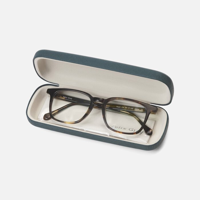 Felix Gray Reading Glasses, Nash, Whiskey Tortoise, large