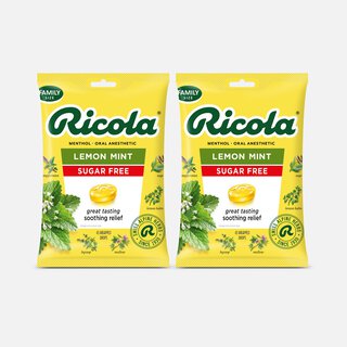 Ricola Sugar Free Lemon Mint Throat Drops, 45 ct. (2-Pack), , large