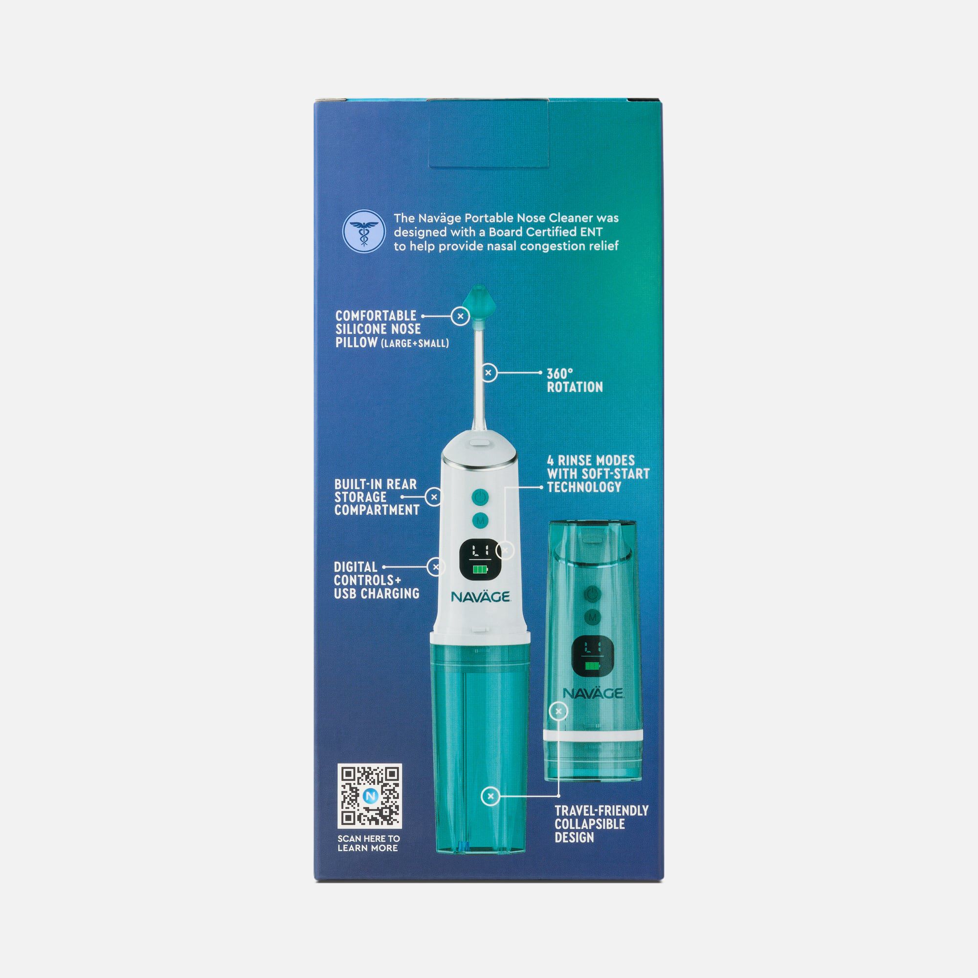 Navage® Portable Powered Nose Cleaner, , large