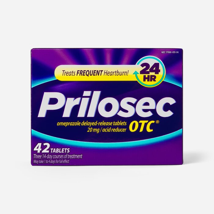 Prilosec OTC Heartburn Relief and Acid Reducer Tablets, 42 ct., , large