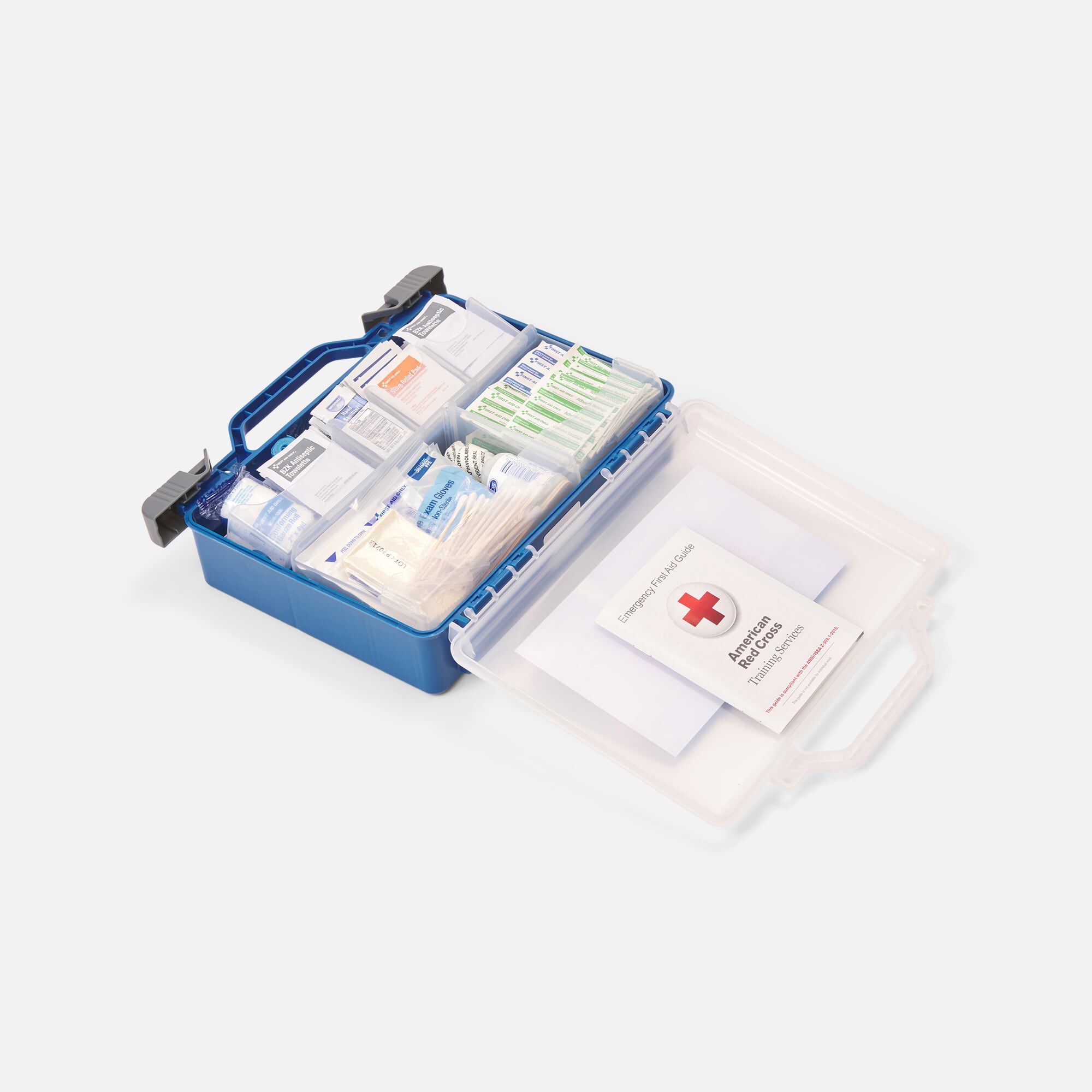 First Aid Only Clear Cover Intermed First Aid Kit without Light, 322 pc., , large