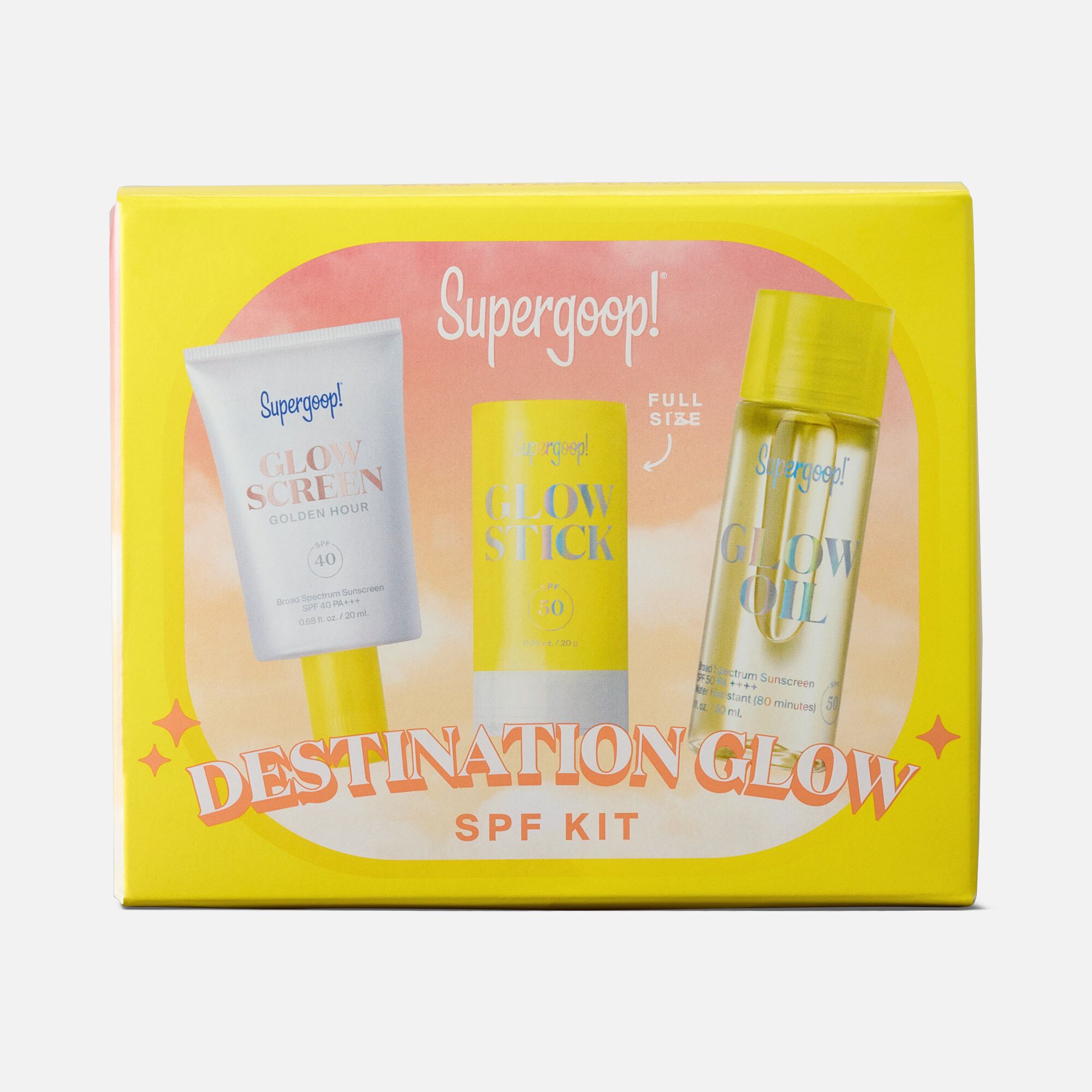Supergoop! Destination Glow Kit, , large
