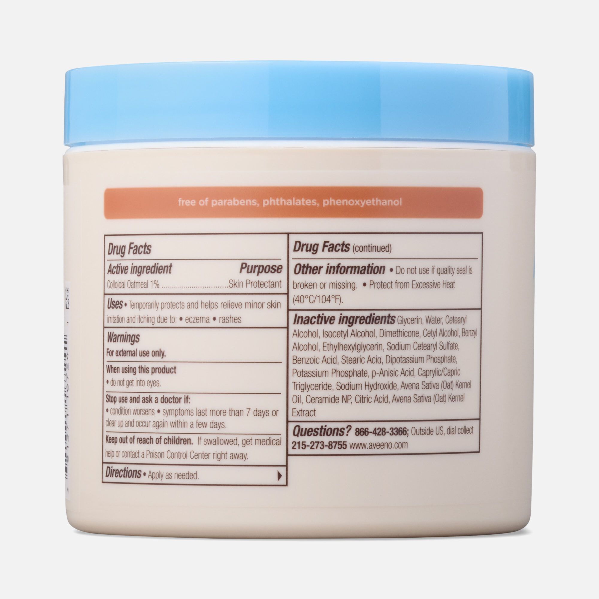 Aveeno Baby Eczema Therapy Nighttime Balm, 11 oz., , large