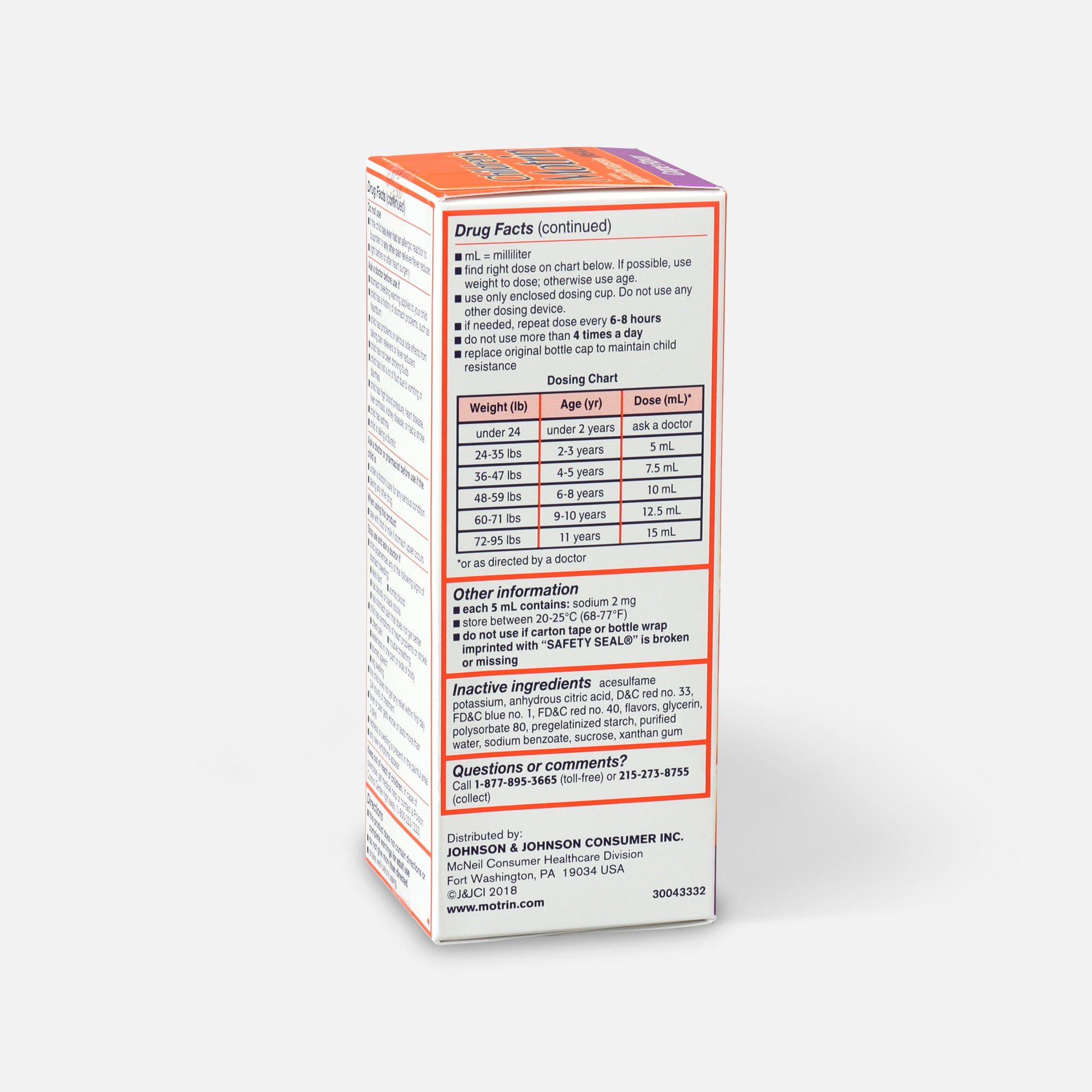 Children's Motrin, 4 fl oz., , large