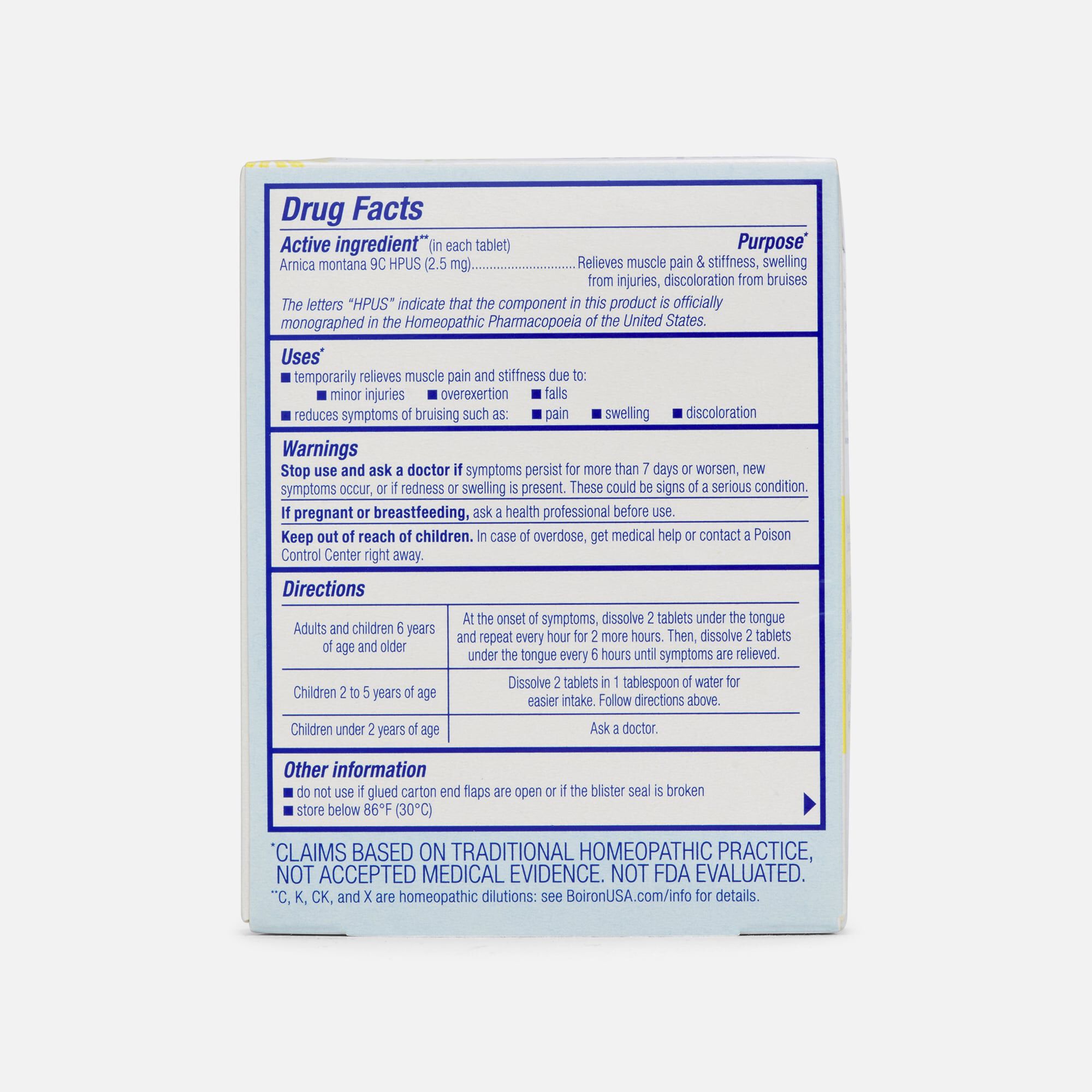 Boiron Arnicare Pain Relief Meltaway Tablets, 60 ct., , large