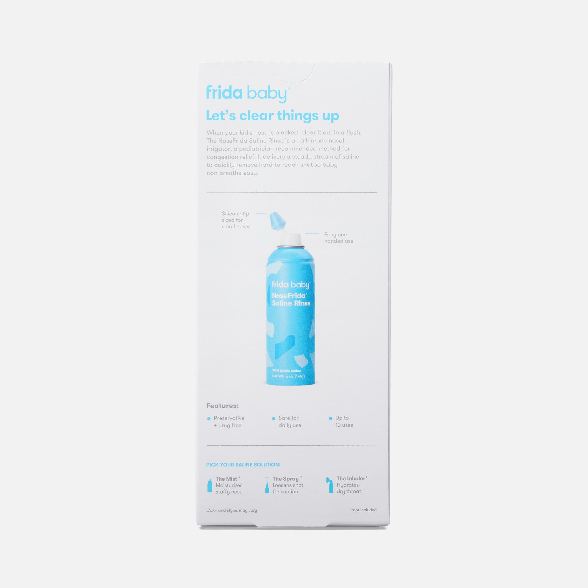 Frida Baby NoseFrida Saline Rinse, 5 oz., , large