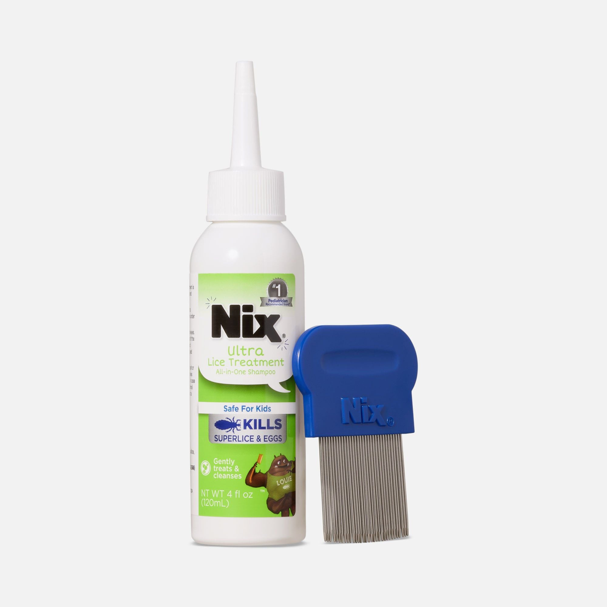 Nix® Ultra Lice Treatment All-In-One Shampoo, 4 fl oz., , large